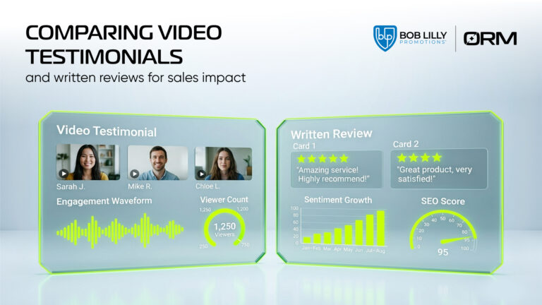 Comparing Video Testimonials and Written Reviews for Sales Impact
